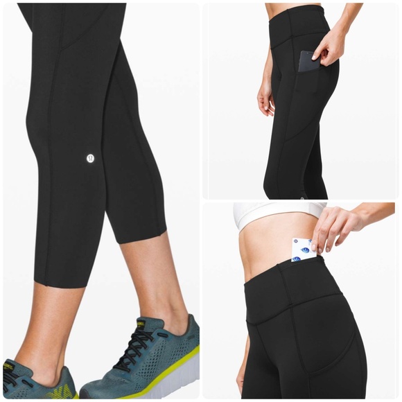 Lululemon x Peloton Fast and Free High-Rise Crop II - Picture 2 of 10